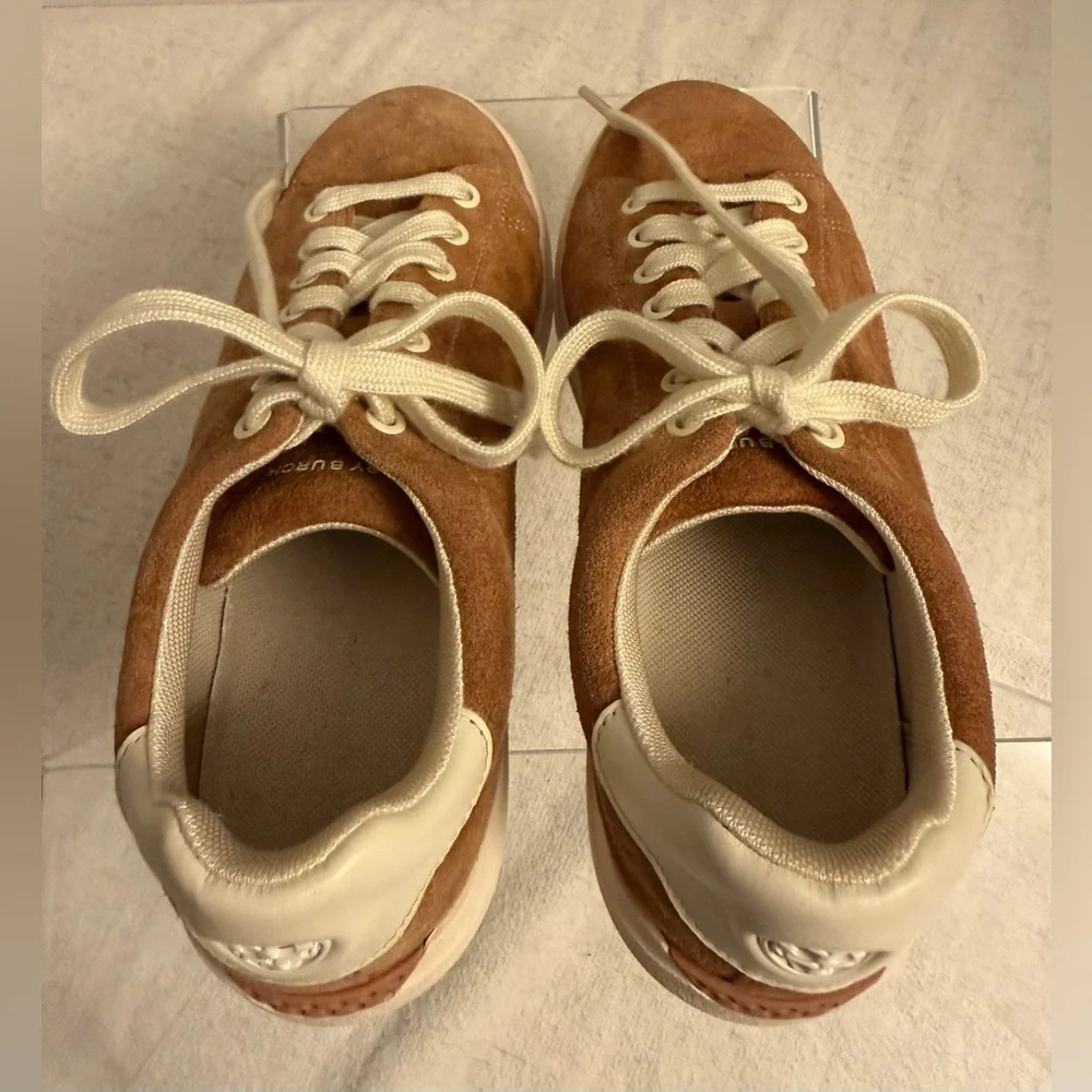 Tory Burch Howell Court Sneakers – Malva Pink – Size 6 – Excellent
